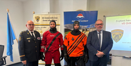 Povodí Vltavy opět podalo pomocnou ruku hasičům z Příbrami