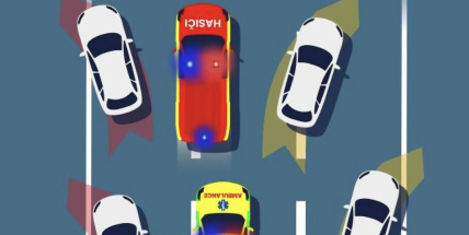 Jak bezpečně postupovat při dopravní nehodě v zimním období