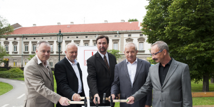 Rekonstrukce příbramských silnic byla slavnostně zahájena, práce potrvají do listopadu