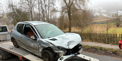 V Mixově ulici se čelně střetly dva osobáky