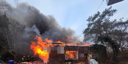 Hasiči měli na Štědrý den napilno. Požárů bylo nejvíc za posledních pět let