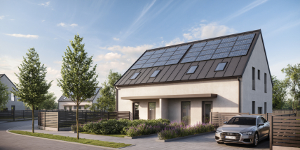 Zelená Narysov – nový domov v přírodě, jen dvě minuty od Příbrami