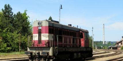 Střet s vlakem naštěstí skončil bez zranění