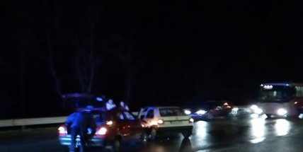 U Lidlu se srazily dvě felicie