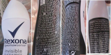 Hygienici varují před antiperspirantem Rexona. Obsahuje zakázanou látku