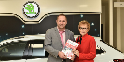 Na druhém místě v Příbramském autu roku skončila Škoda Superb Combi