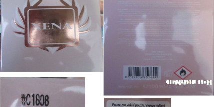 Pozor na parfém XENA – může ohrozit zdraví a obsahuje zakázané látky