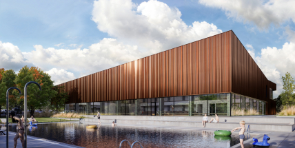 Nový bazén v Příbrami: tobogán zatím ne, autobusy odjedou pryč a parkování má plán