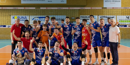 Příbram šokovala volejbalovou extraligu