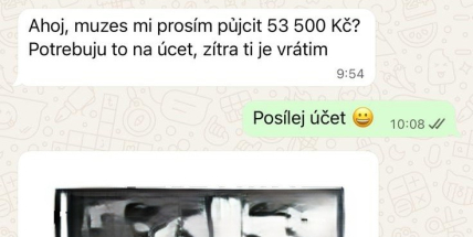 „Ahoj, půjčíš mi 53 500 Kč? Zítra vrátím!“ Pozor, takhle lákají podvodníci peníze z lidí v Příbrami