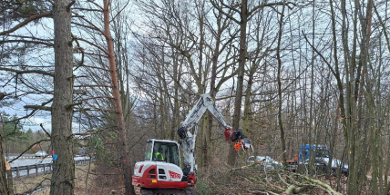 Na D4 mezi Mníškem a Dobříší začalo oplocování. Denně tudy projede 30 tisíc aut