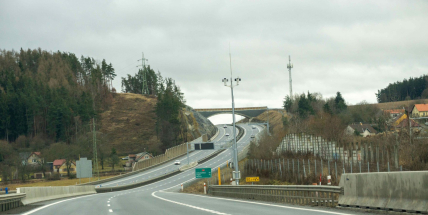 Dálnice D4 je neustále pod kontrolou dronů a umělé inteligence