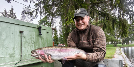 Páté Bohutínské pstruhobraní se blíží. Rybářský závod nabídne soutěž, ryby i zábavu pro děti