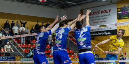 Příbram čeká volejbalový večer roku. Kocouři vstupují do předkola play-off proti Ostravě