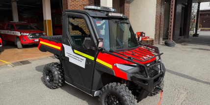 Brdy už hasiče nezastaví. Nová čtyřkolka jim šetří čas i síly