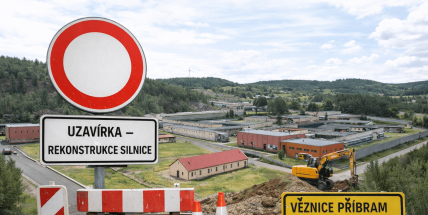Příjezd k věznici bude od Dubence od dubna uzavřen