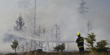 Hasiči ve Středočeském kraji loni evidovali 2670 požárů, nejvíce hořelo na Příbramsku