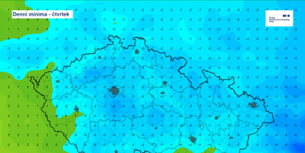 Mrazy v následujících dnech ohrozí ovocné stromy i zemědělské plodiny