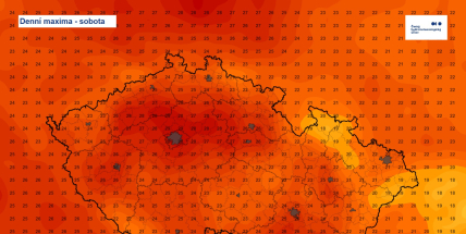 Do Česka se plíží léto. Po přeháňkách dorazí o víkendu až 25 stupňů