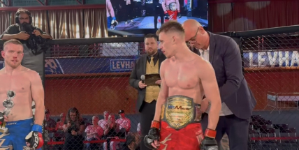 Velký úspěch pro Příbram! Jednadvacetiletý zápasník z BC Příbram vybojoval titul mistra České republiky v MMA