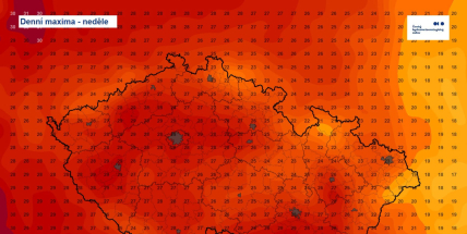 Léto nabírá sílu. O víkendu bude až 30 stupňů, přeháňky se objeví jen výjimečně