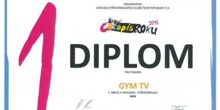 Web GymTV obhájil cenu za nejlepší webový magazín