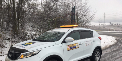 Problémy na zimních cestách? Pomůže nehodové centrum