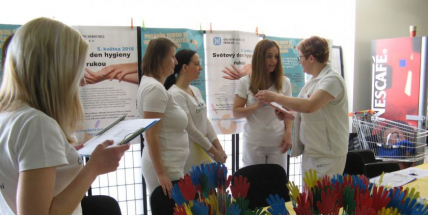 Světový den hygieny rukou si připomněla i příbramská nemocnice