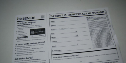 Registrace pro kartičku seniora města Příbram byla dnes spuštěna