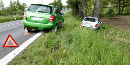 Silnice 4 je u Chraštic uzavřena, došlo zde k další nehodě.