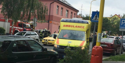 V Milínské ulici bylo před několika minutami sraženo dítě