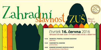 Základní umělecká škola slaví 25 let, dnes pořádá Zahradní slavnost