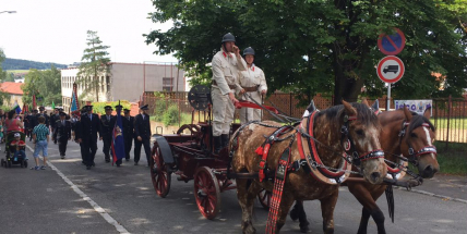 Sobotní část Prokopské pouti odstartovala hasičským průvodem