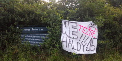Vystřídají cyklisty, turisty nákladní auta, prach a drtička na kameny z uranových dolů