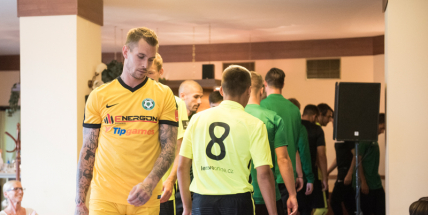 Příbramští fotbalisté představili nové dresy, budou od firmy Nike