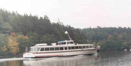 Na Slapech se potopila loď, nikdo naštěstí nebyl zraněn