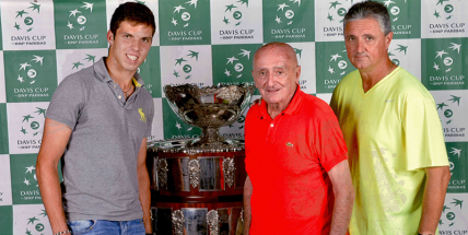 Davis cup v Březnici si prohlédly stovky lidí