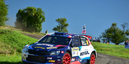 Příbramský jezdec Černý skončil na Barum Rally na třetím místě