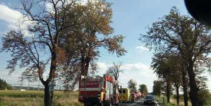 Vážná dopravní nehoda na silnici I/4 před odbočkou na Orlickou přehradu