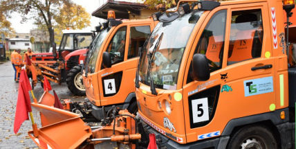 Technické služby jsou připravené na sněhovou nadílku, připravujeme video