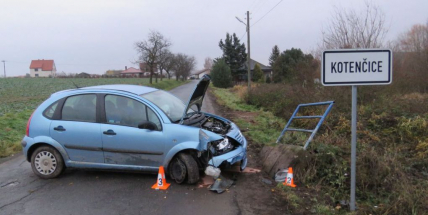 V listopadu se bouralo méně než vloni