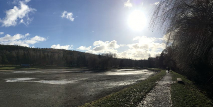 Příbram se pustila do obnovy Nového rybníka, využívá i vězně