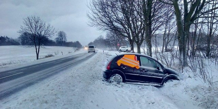 Zhoršení počasí překvapilo řadu řidičů