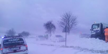 Silnice od Březnice na Hudčice je momentálně uzavřena