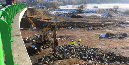 Prodloužení D4 se prodraží, jaké nastaly komplikace?