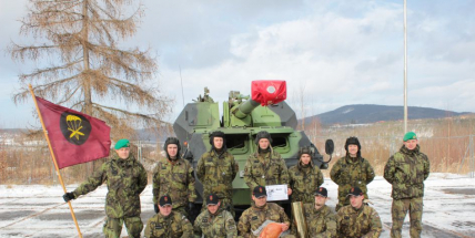 Jinečtí dělostřelci při “Jaselských“ oslavách započali novou tradici