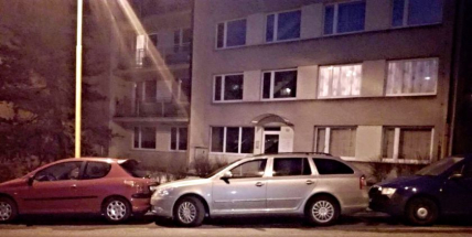 FOTO DNE: Kanadský žertík při parkování?!