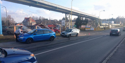 Nedobrždění je příčinou nehody v Husově ulici