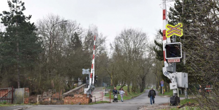Od středy je uzavřený železniční přejezd v Mariánské ulici