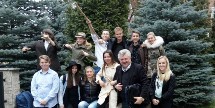 Svatohorští gymnazisté vybojovali 1. místo v krajském kole přehlídky Ars Poetica Puškinův památník